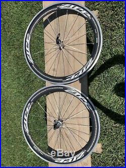 Zipp 404 Clincher Wheel Set, 10 Speed, 700c, Shimano/SRAM, Clydesdale Rims